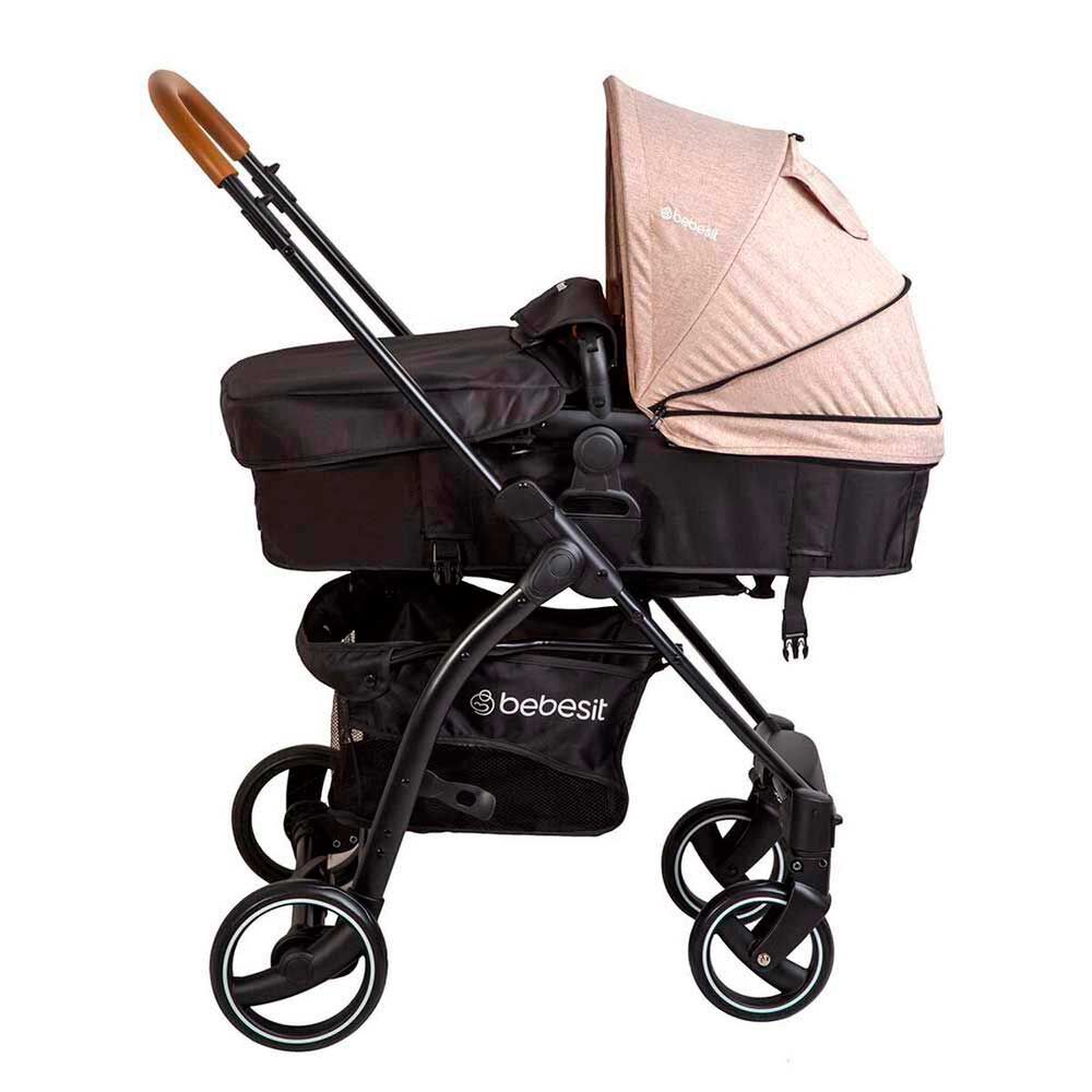 Coche Cuna Travel System Bebe Fénix Beige Bebesit, foto 3