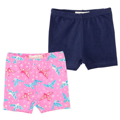 Pack 2 Calza Estampada Corta de Algodón Beba Chess Baby
