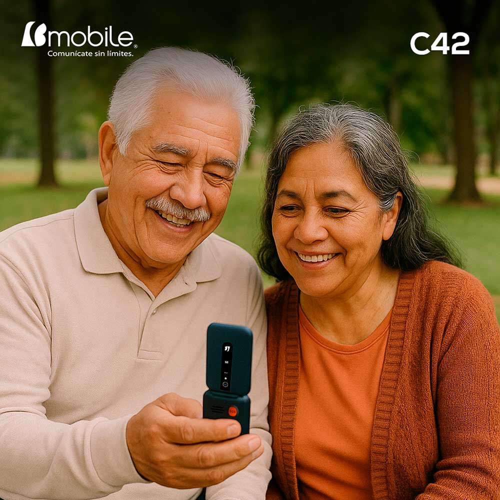 Bmobile C42 Clamshell Gray and Black, foto 8