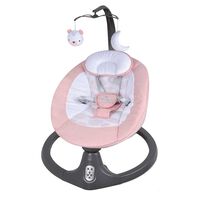 Silla Nido Bebe Mecedora Baby Swing con Bluetooth Rosada Bebesit