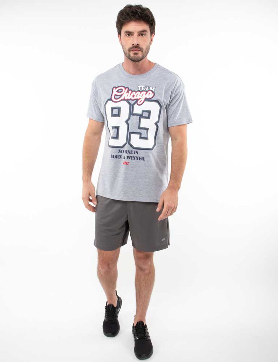Polera Deportiva Hombre Black County