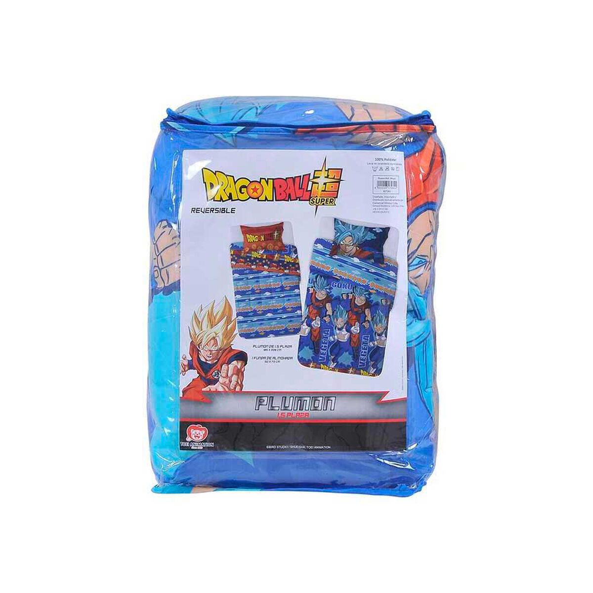 Plumon Dragon Ball 1,5 Plazas Dragon Ball Z Vegeta