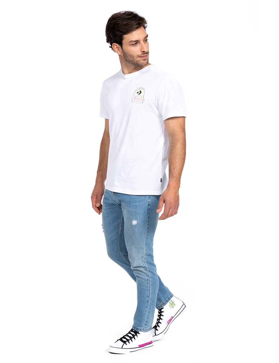 Polera de Algodón Hombre Converse