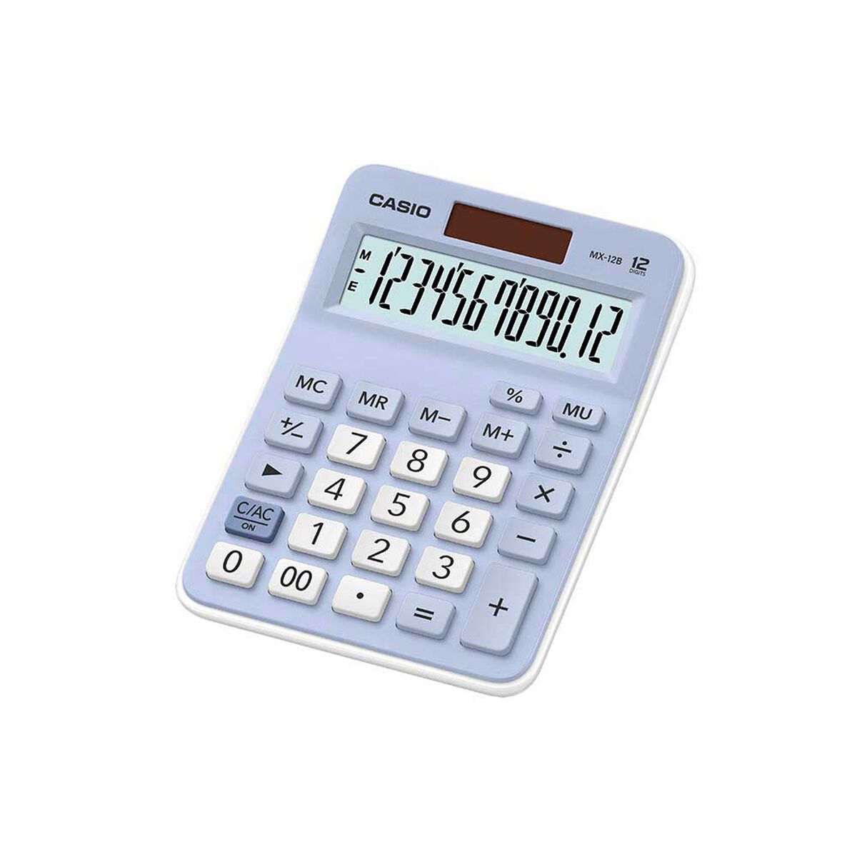 Calculadora de Escritorio Casio MX-12B-LB  Color Azul