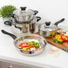 Bater&iacute;a de Cocina Fantuzzi Acero Inoxidable 7 Piezas Corazza
