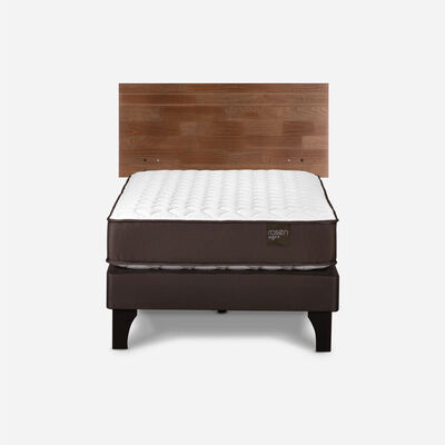 Imagen 1 del producto Cama Europea Rosen 1 Plaza New Ergo T + Respaldo Tabor Taffy