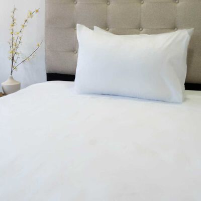 Imagen 2 del producto Juego de Sábanas Doral 1,5 Plazas Lisas 210 Hilos Blanco