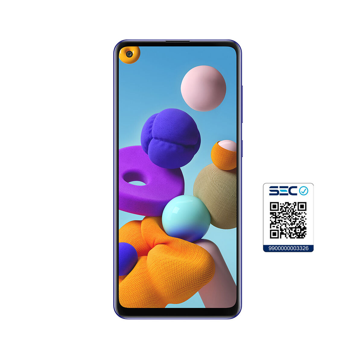 Celular Samsung Galaxy A21s 64GB 6,5" Azul Liberado