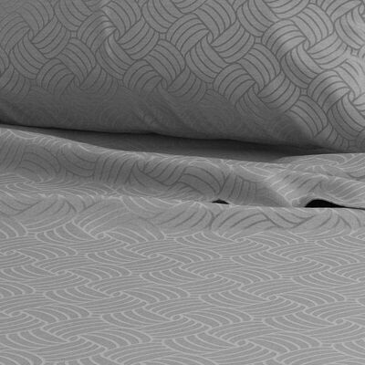 Imagen 2 del producto Juego de Sábanas Doral 1,5 Plazas Embossed Gris