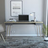 Escritorio TuHome Newport 150 Duna/Plomo
