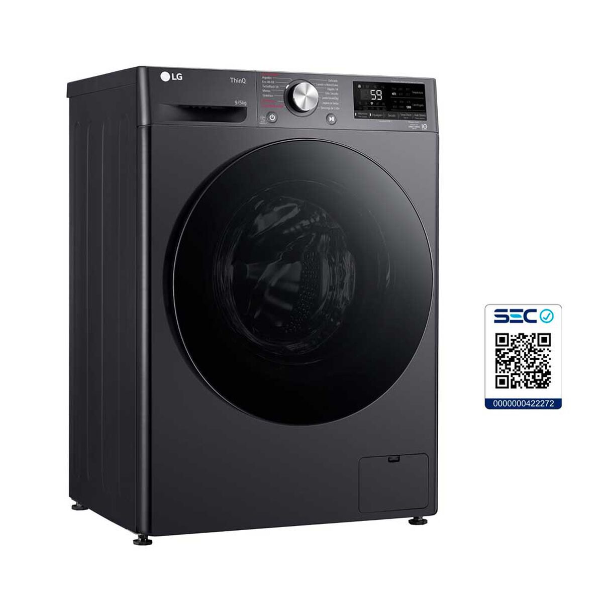 Lavadora Secadora LG WD9MVC4S6 9/5kg