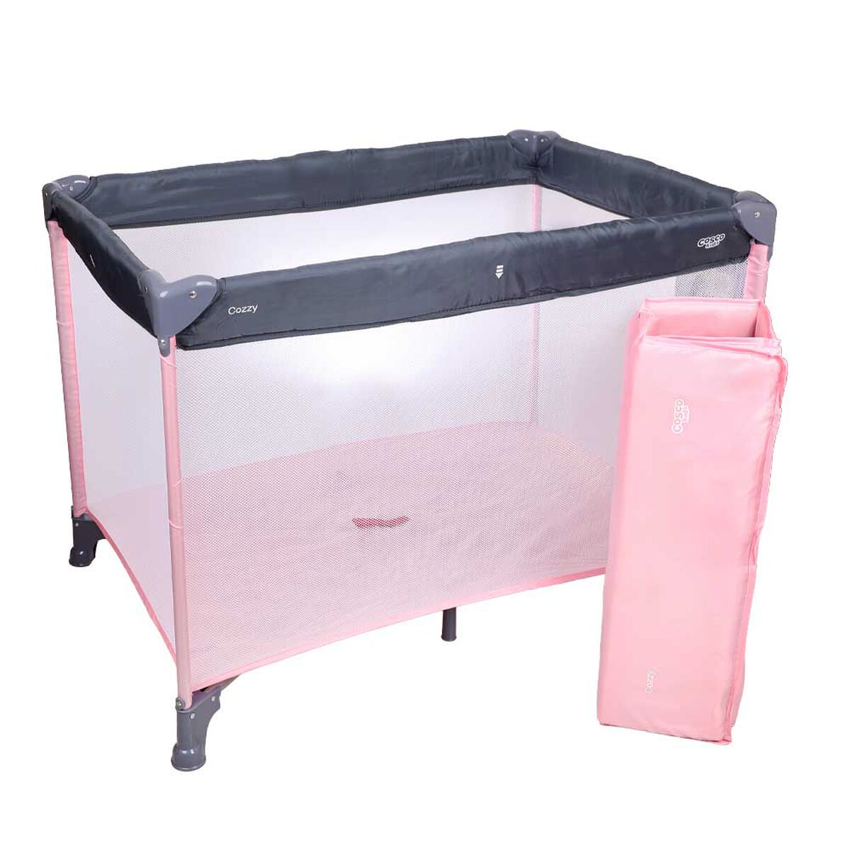 Cuna Playard Cozzy Pink Cosco