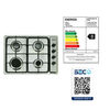 Kit Albin Trotter Campana AT-XN REIN 60 INOX + Encimera AT-G XN FEIN FF + Horno Eléctrico AT-XN E HARBURG