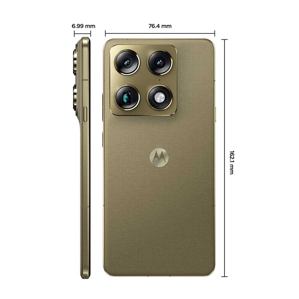 Celular Motorola Signature 5G 1 TB 6,8" Olivo