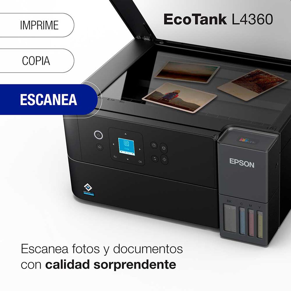 Multifuncional Epson  Inyección de Tinta L4360 USB- Wifi
