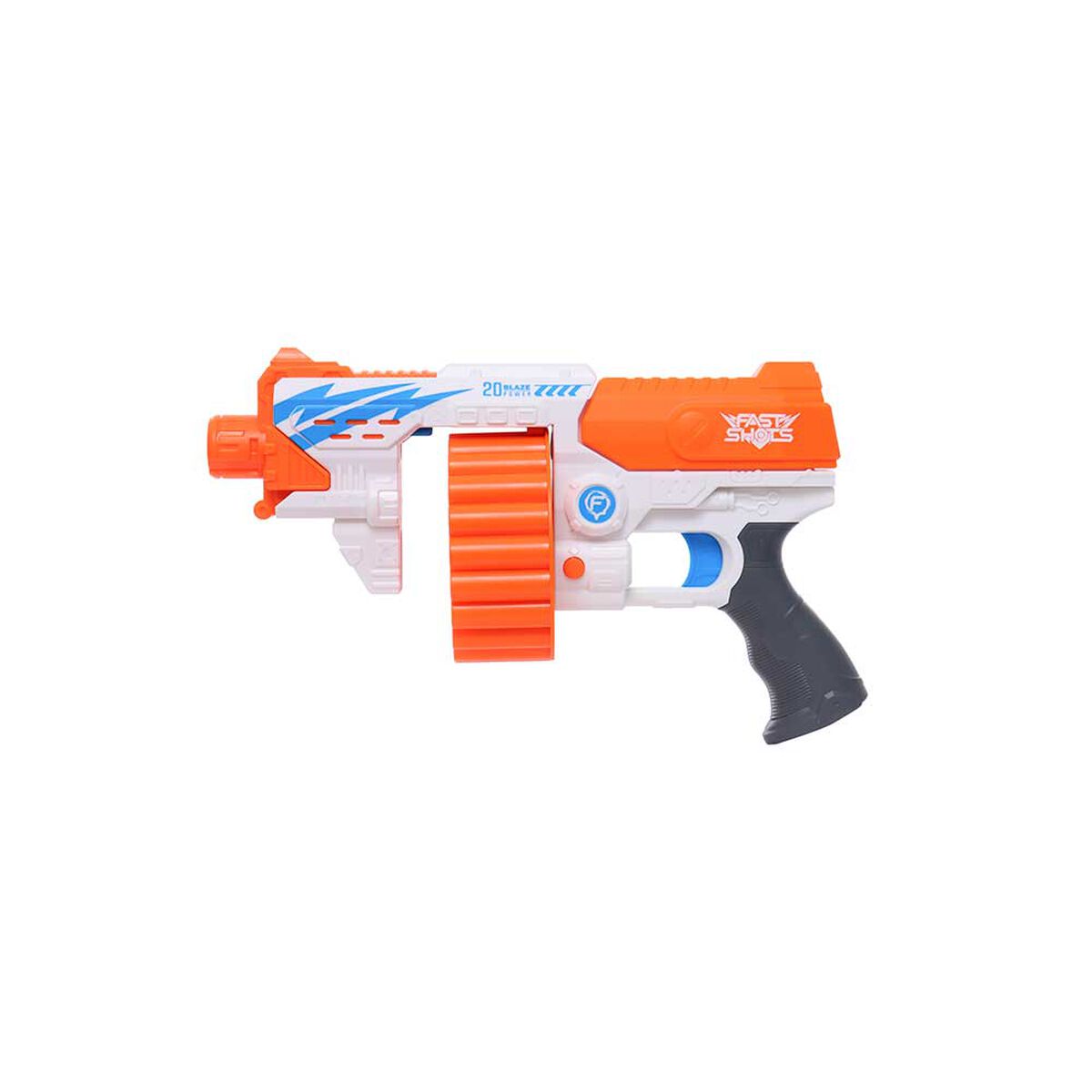 Set Lanzador, 40 Dardos Foam y 2 Barriles