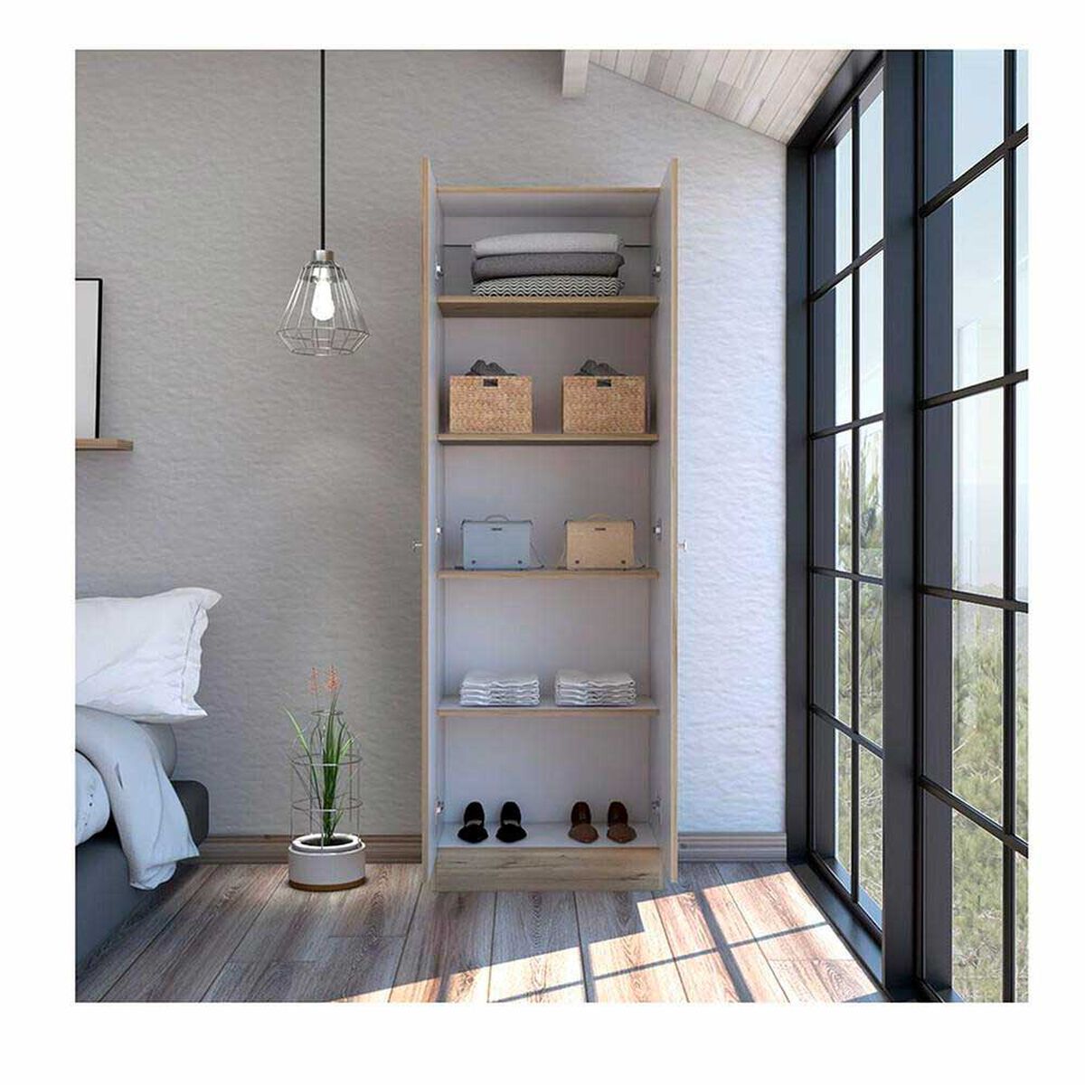 Cl&oacute;set 2 Puertas Home