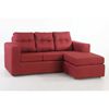Sofá Modular Kea Rodas 3 Cuerpos Rojo