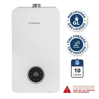 Imagen 2 del producto Calefont Junkers HydroWind Plus 10 lts.