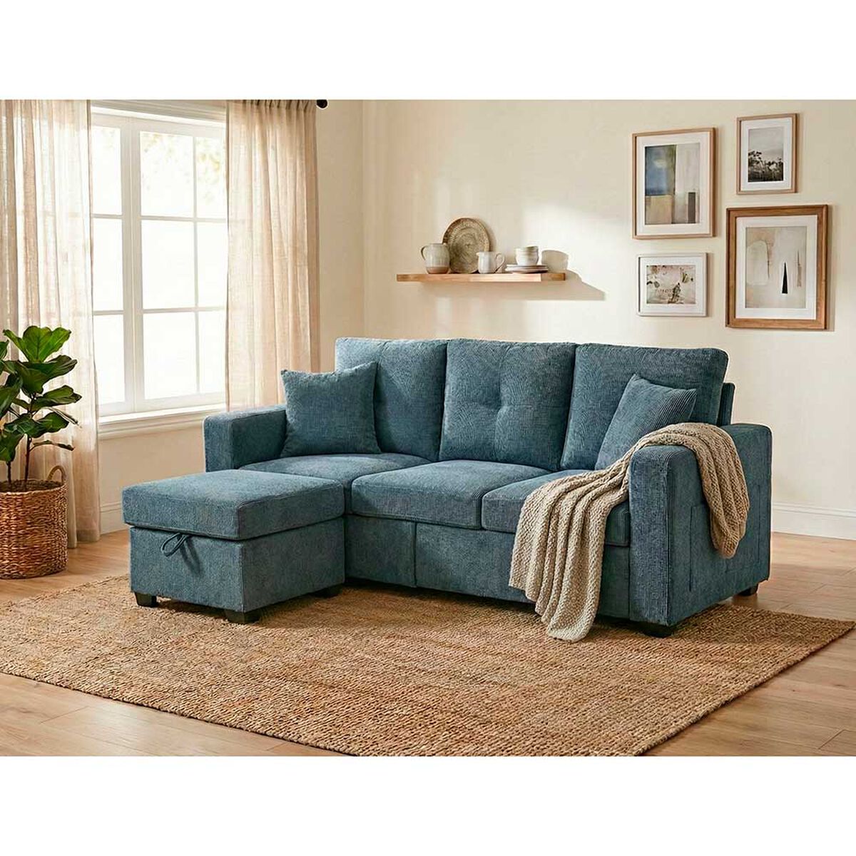 Seccional Casanova Elena 3 Cuerpos Azul