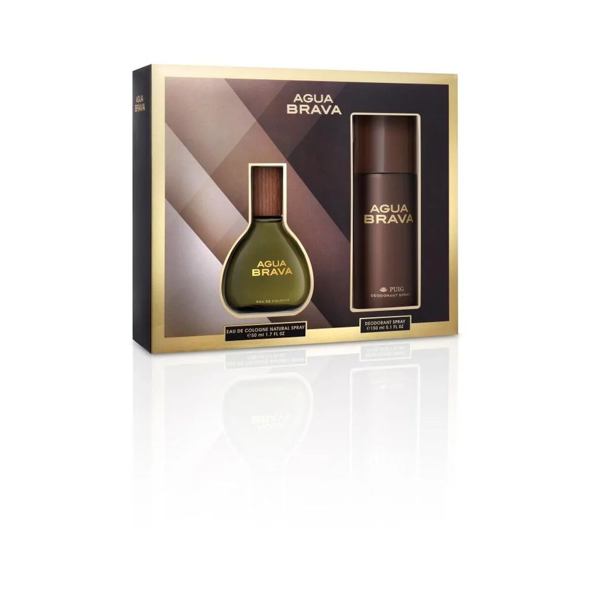 Estuche Antonio Piug Agua Brava EDT 50 ml. + Desodorante 150 ml