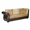 Sofá Seccional Diseño A&M Home Emma Derecho 5 Cuerpos Beige