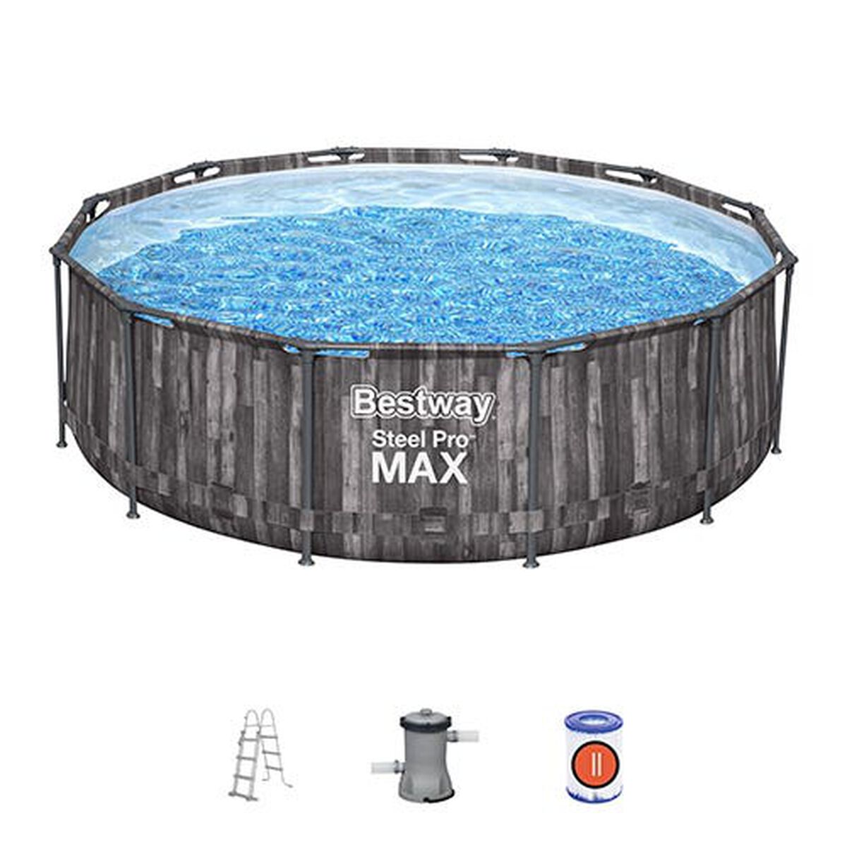 Piscina Estructural Bestway Steel Pro Max 9150 Litros