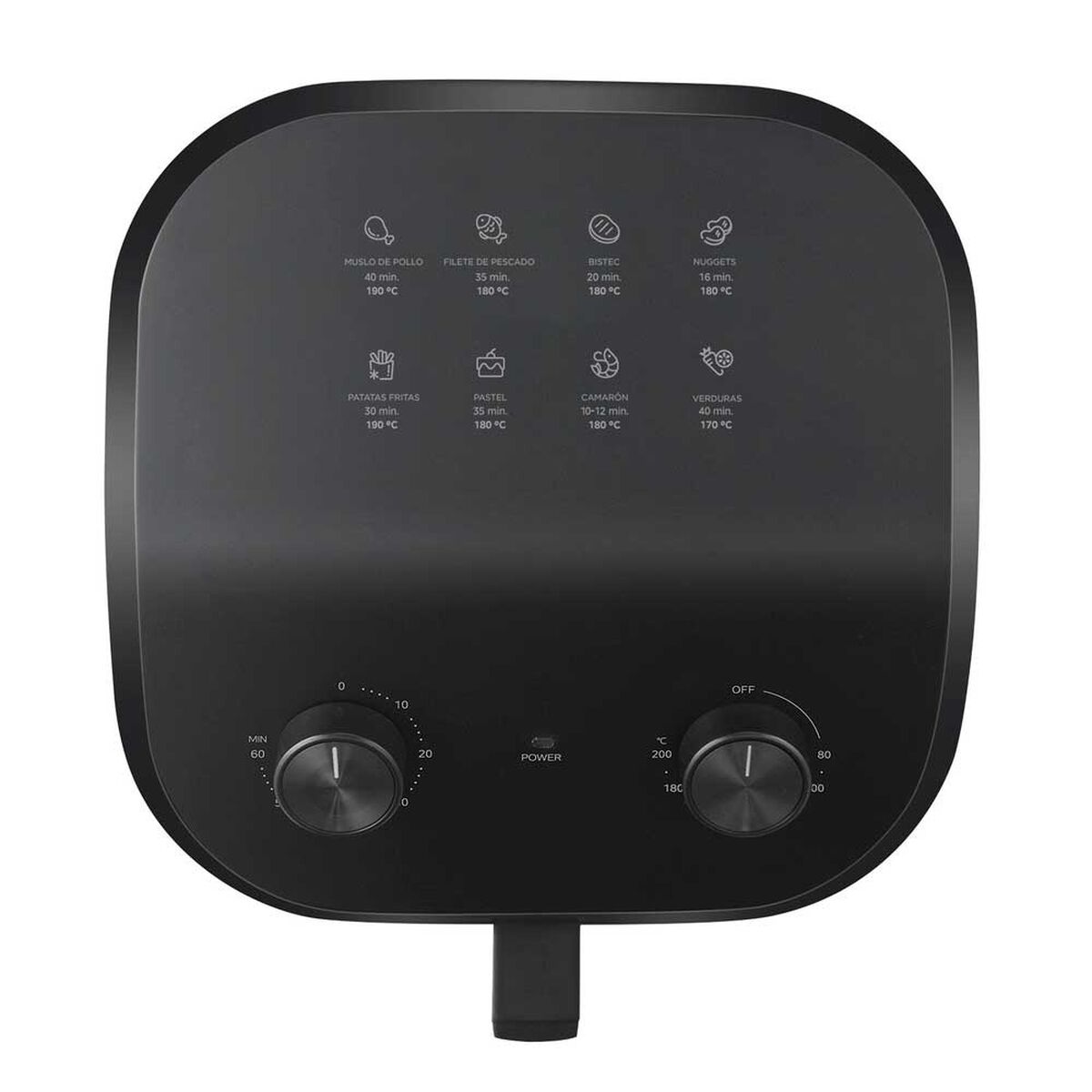 Freidora de Aire Midea MF-TN45MBK 4,5 lts.