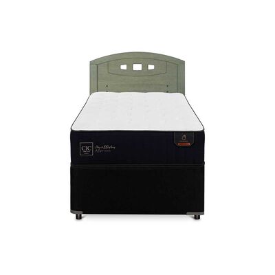 Imagen 1 del producto Cama Nido CIC 1,5 Plazas Premium + Respaldo Gales Olivo