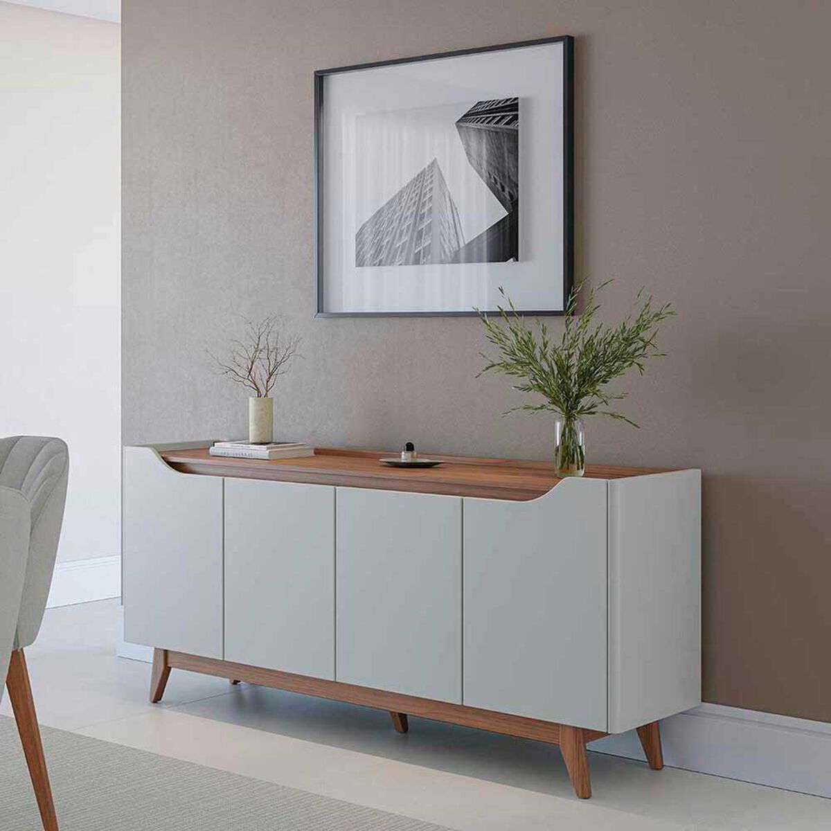 Buffet Decocasa Pulse Off White