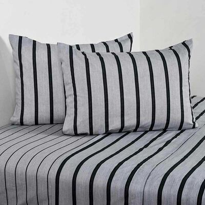 Imagen 1 del producto Juego de Sábanas Cannon 200 Hilos 2 Plazas Yarn Gris