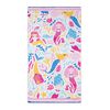 Toalla de Playa Infantil Cannon Sirenita Blanco 70 x 140 cm