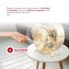 Ventilador de Mesa Thomas TH-08DM Gold