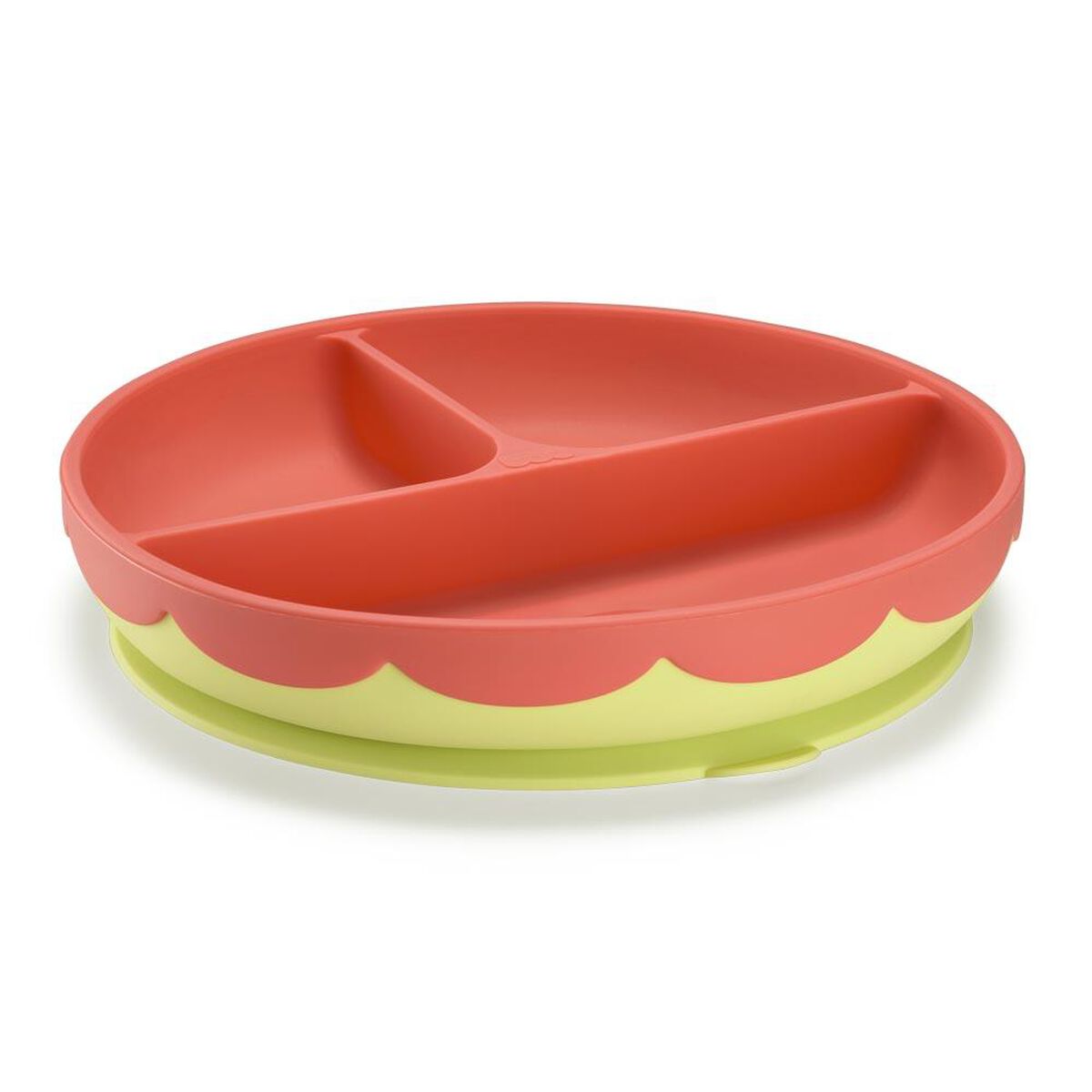 Plato de Silicona con División Yummy Rosa Fisher Price