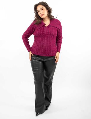 Imagen 2 del producto Sweater Mujer Extralindas Burdeo, Negro