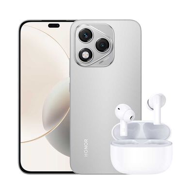 Celular Honor 400 Lite 256GB 6,7" Silver Liberado Bundle