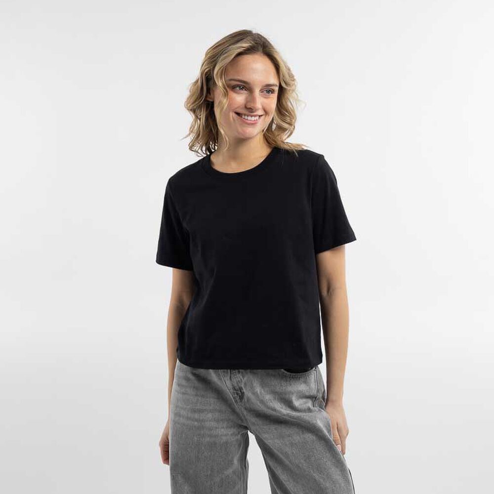 Polera Algodón Manga Corta Mujer Icono