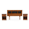 Set de Maderas Latam Home Altair Respaldo + 2 Veladores