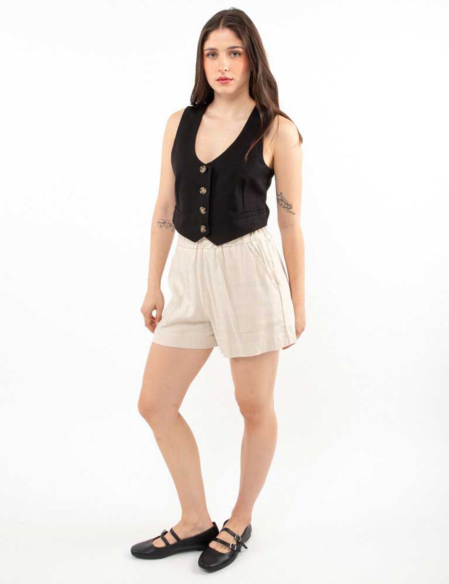 Blazer Lino Gillette Mujer Icono