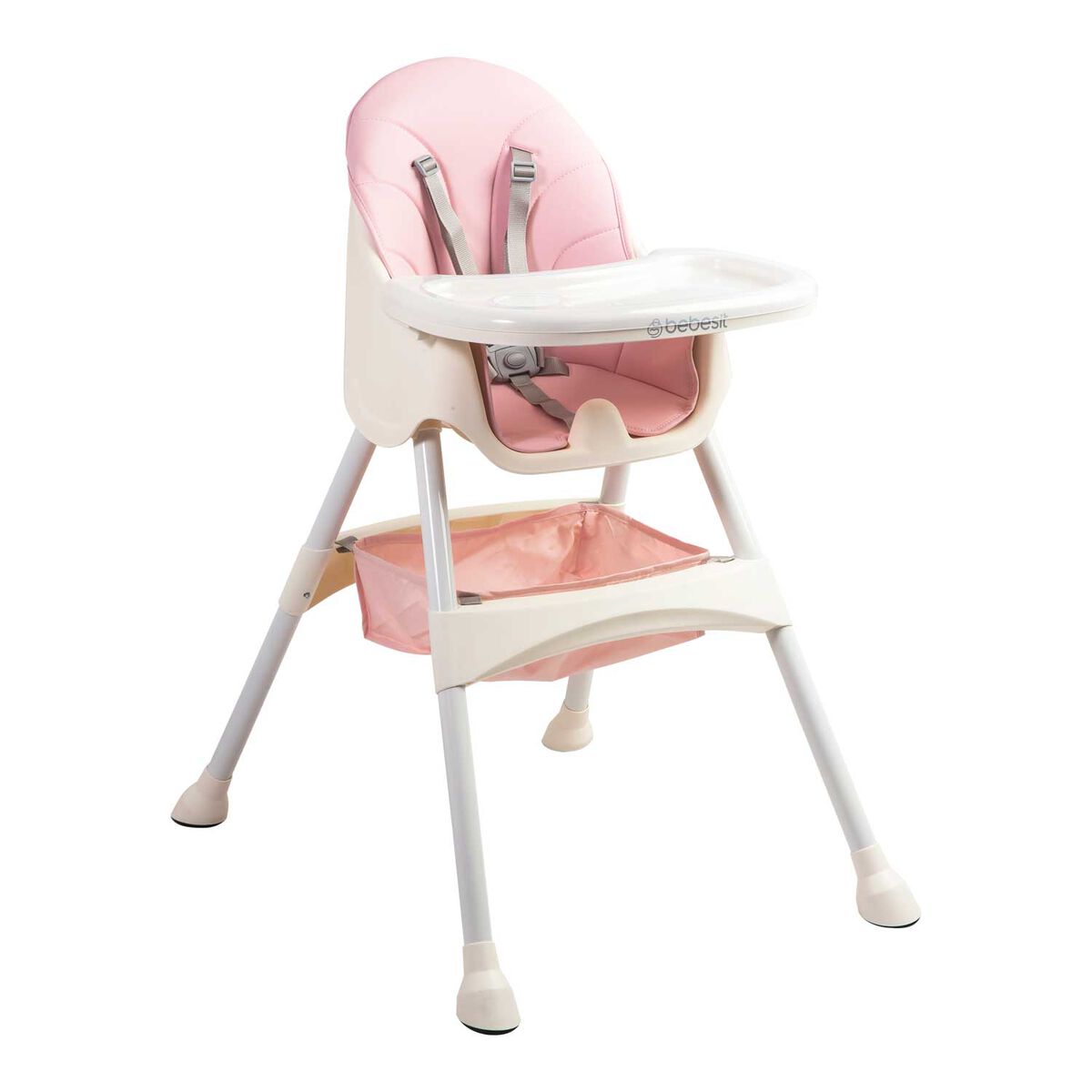 Silla de Comer Confort Rosado Bebesit