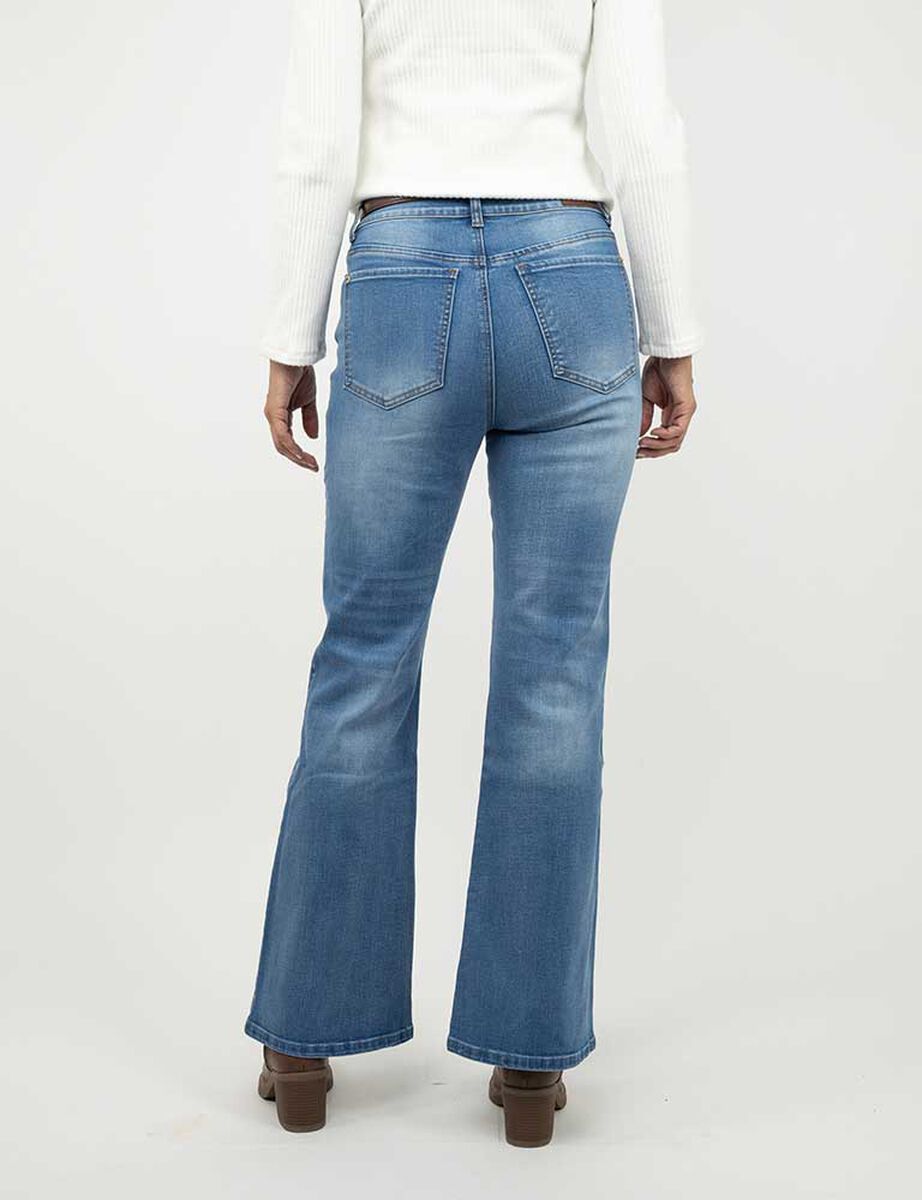 Jeans Flare Mujer Portman Club