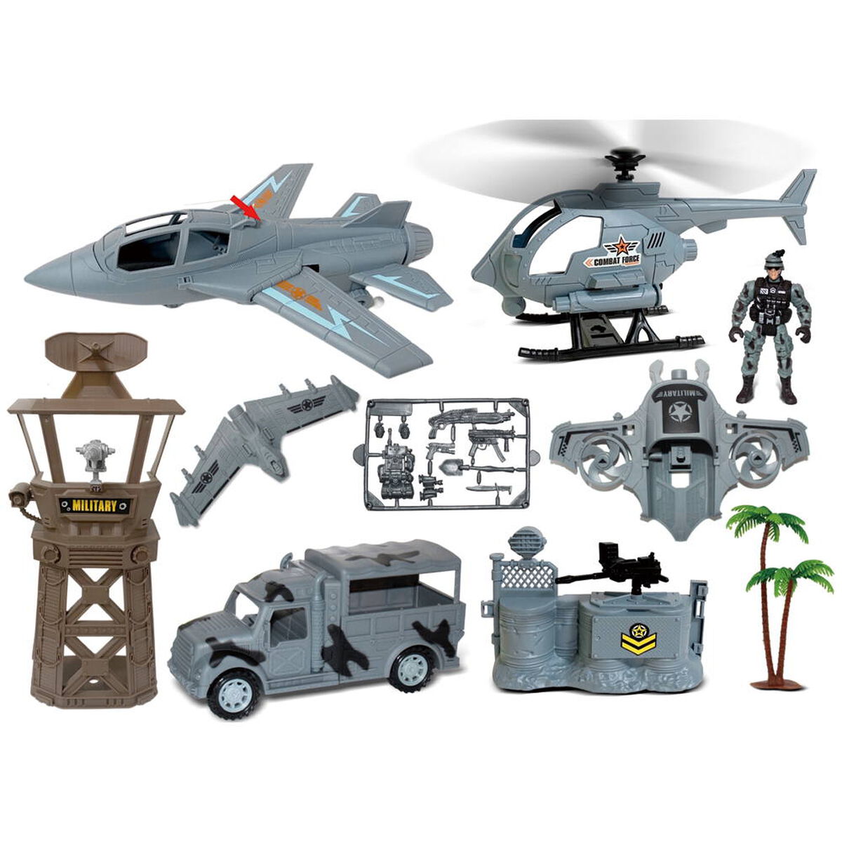 Set Militar Super Power Real Hero