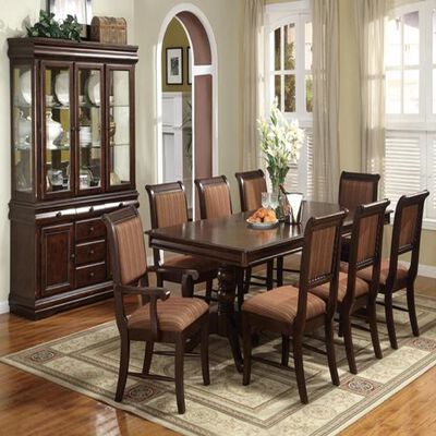 Juego de Comedor Daniels 6 Sillas 2 Sitiales Tradicional Ternara