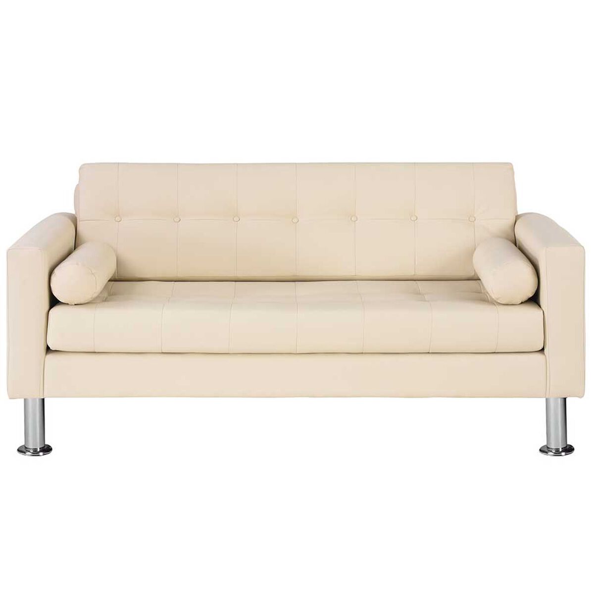 Sofá Bodevir Retro PU 12 3 Cuerpos Beige 