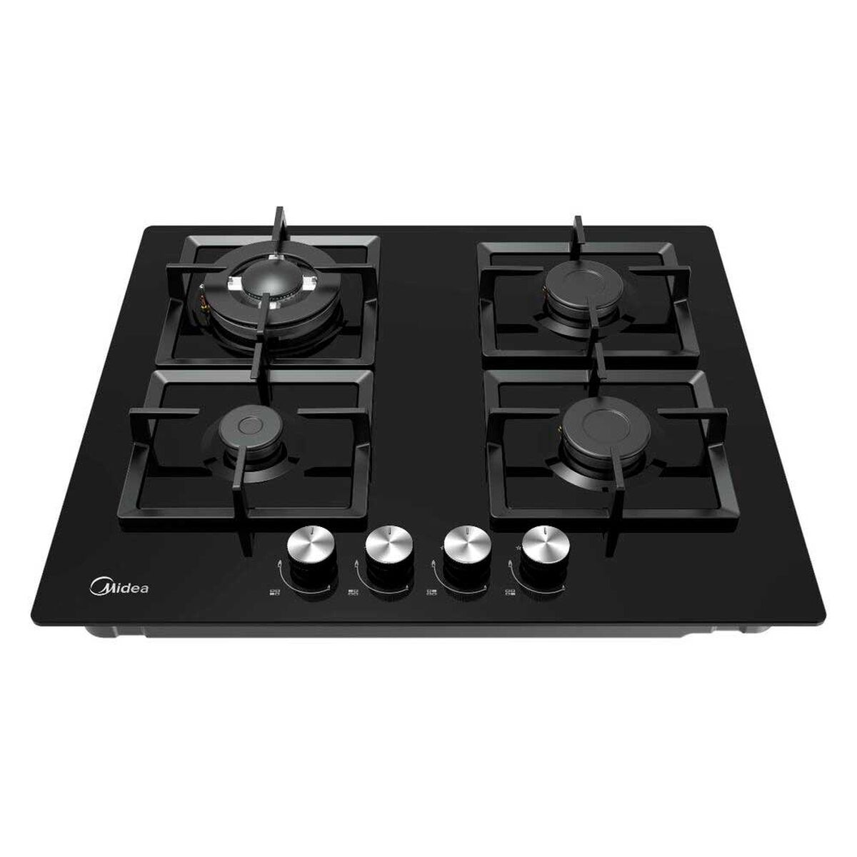Encimera a Gas Midea MG60GK007 4 Quemadores