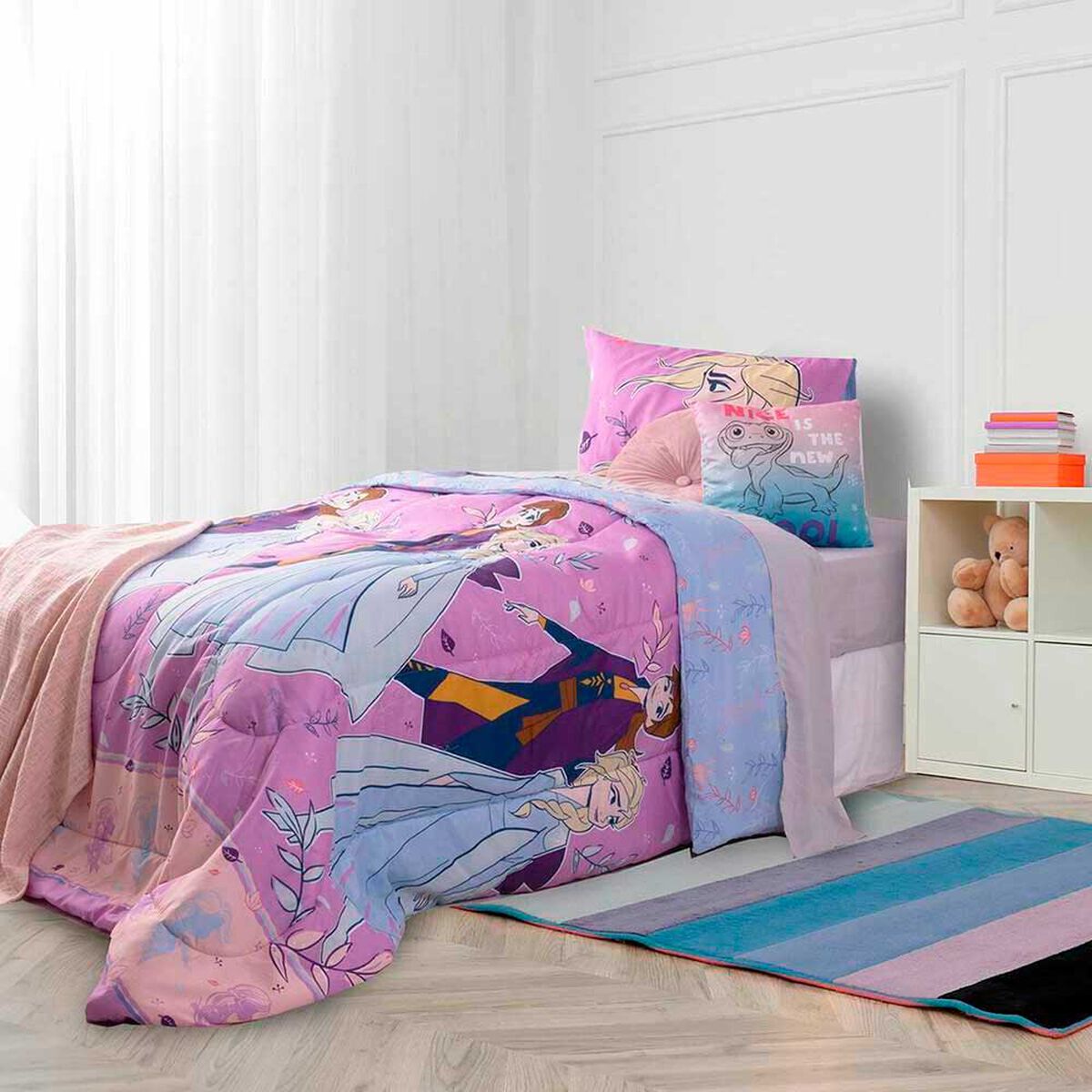 Plum&oacute;n Infantil Disney 1,5 Plazas Happiness