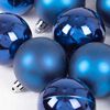Set 12 Esferas para Árbol de Navidad Casanova Azul 5 cm