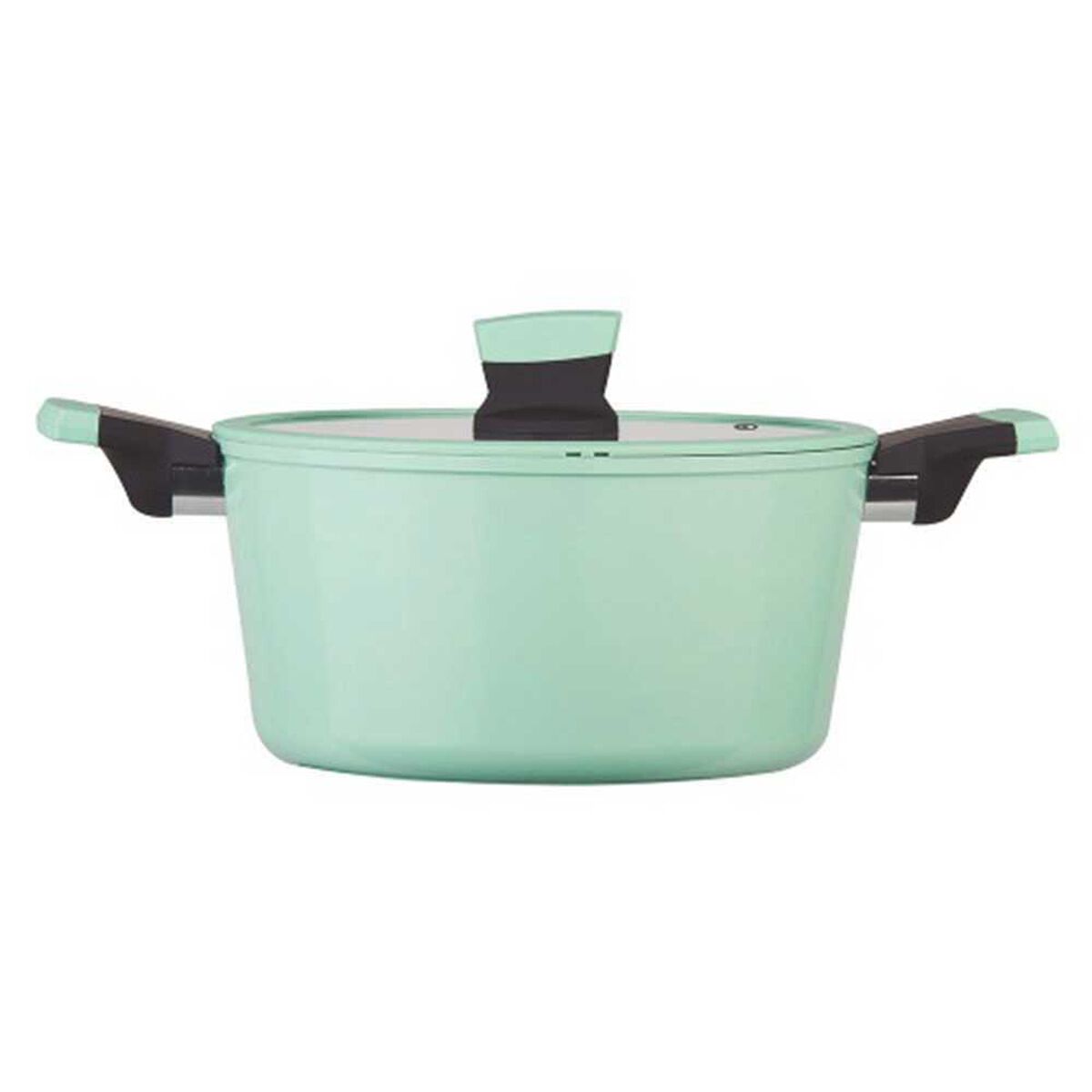 Olla Acero Inoxidable con Tapa Kitchenware Soho Mint 24 cm