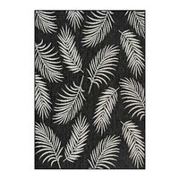 Alfombra Idetex Sisal Ibiza 160 x 230 cm Negro