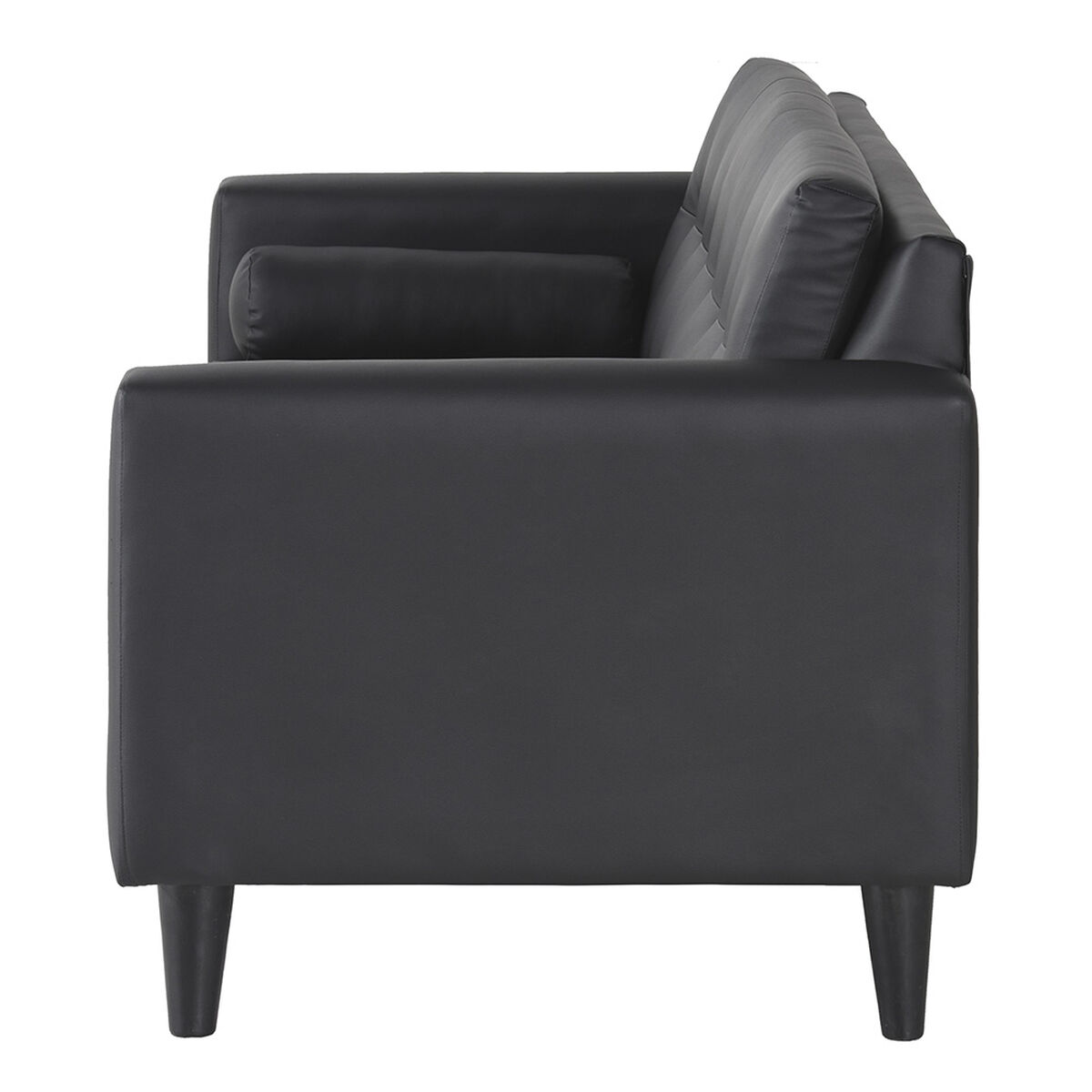 Sof&aacute; Bodevir Retro 3 Cuerpos Negro